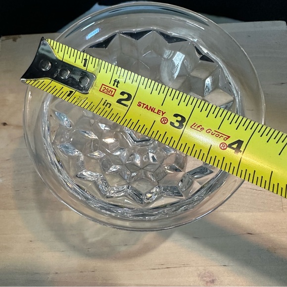 Five Fostoria American Clear Low Sherbet Flared-2056 - Picture 3 of 7